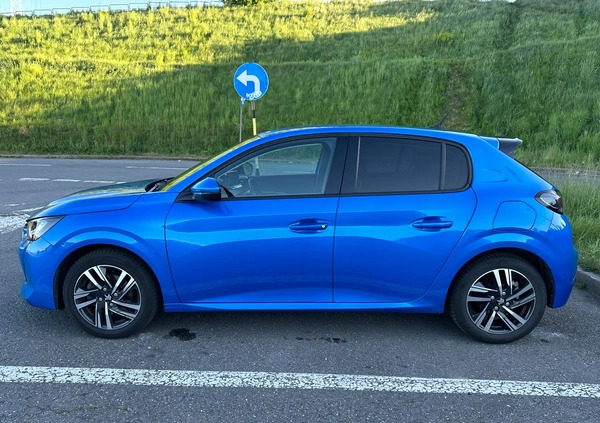 Peugeot 208 cena 85000 przebieg: 44416, rok produkcji 2021 z Sosnowiec małe 254